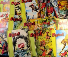 SIGURD BÜCHER GRÜNE SERIE HC NUMMER 01-025 ZUM AUSSUCHEN HETHKE VERLAG 1983-1987