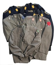 6 Stck. Original Uniformjacke Ausgangsuniform Bundeswehr 3x Luftwaffe, 3x Heer