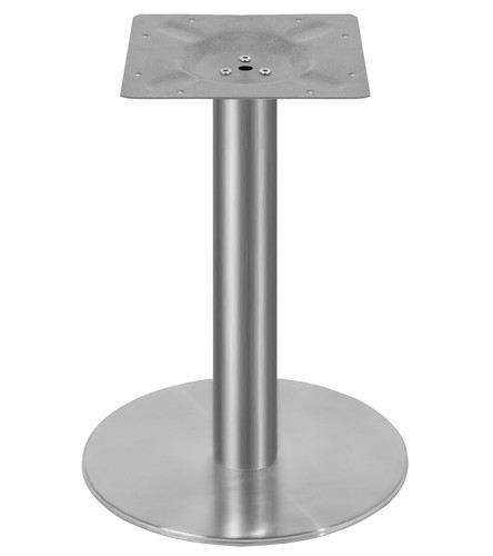 Tischfuß edelstahl 45cm - tischfuß,