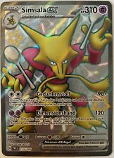 Pokemon Simsala ex Shiny |