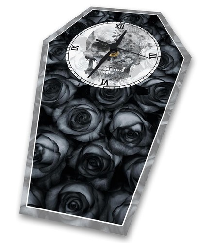Personalisierte sarg wanduhr - sarg,