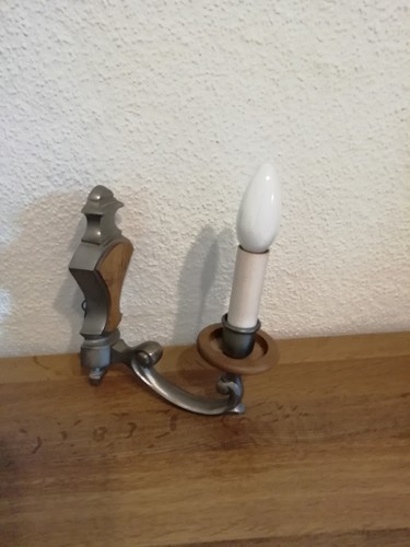 Alte wandleuchte holz - alte, +