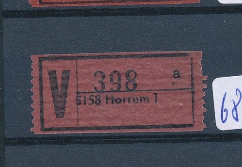 68753 wert zettel 5158 - ,