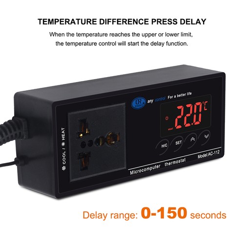 Digitaler temperaturregler mit - temperaturregler,