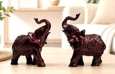 1 Paar Elefant Figur Feng Shui