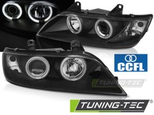 SCHEINWERFER PASSEND FÜR BMW Z3 01.96-02 ANGEL EYES CCFL SCHWARZ