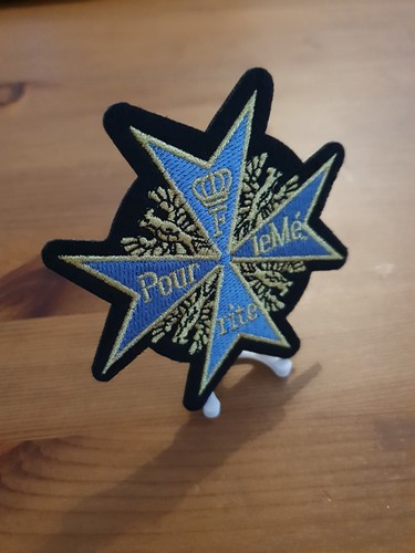 Pour mérite aufnäher - le,