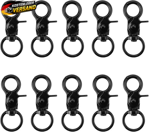 Karabinerhaken mit drehgelenk - karabinerhaken,