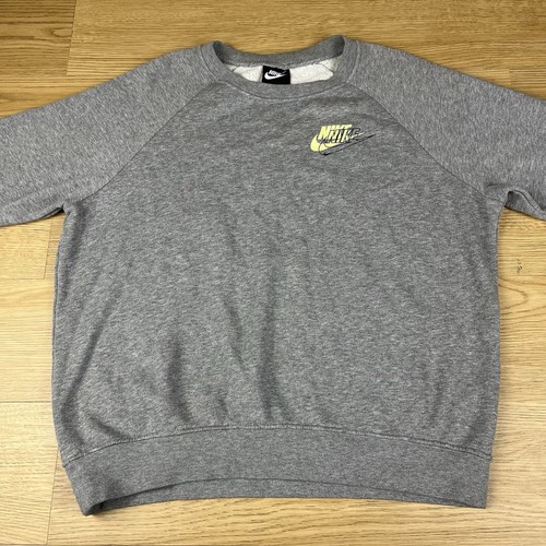Nike grau logo sweatshirt - nike,