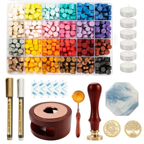 644pcs wachssiegel stempel - 644pcs,