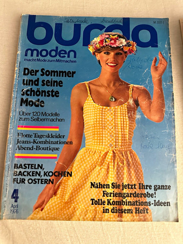 Burda moden april - moden,