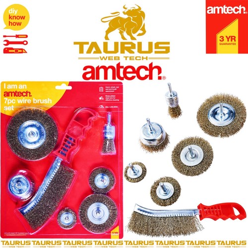 Amtech drahtbürsten set - amtech, drahtbürsten-set