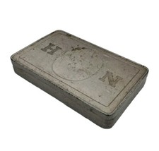 alte Zigaretten-Blechbox HAUS