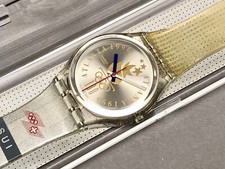 SWATCH UHR ** GZ150 - OLYMPIC TEAM SWISS - GENT 1996 ** NEU !