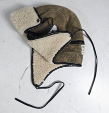 PME Legend PAC2310500-8225 Lammy-Fliegermütze Lederhaupe Größe One Size