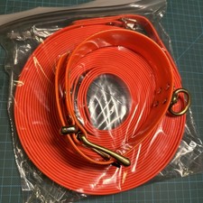 Biothane Schweiß-/Ausbildungsriemen/-leine & Biothanehalsung für größere Hunde