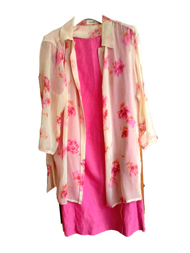 Damen kleid mit bluse der - bluse,