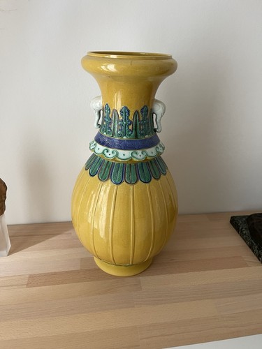 Alte china vase - alte, elefanten
