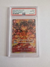 One Piece, Romance Dawn, Monkey D. Luffy, Ruffy, PSA 10, OP01-024 SR Alt Art