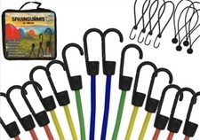 22-Set Spanngummi mit Haken Expander Spannseil Camping Planenspanner Spanngurt