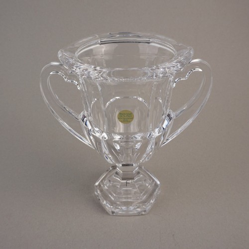 Schwere kristall pokal vase - kristall,