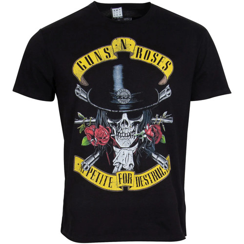 Guns roses shirt top hat - roses,
