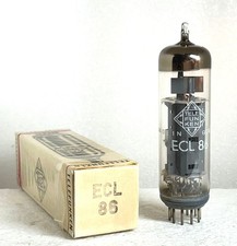 1  NOS Röhre Telefunken ECL86 6GW8 volle Emission auf beiden Teilen