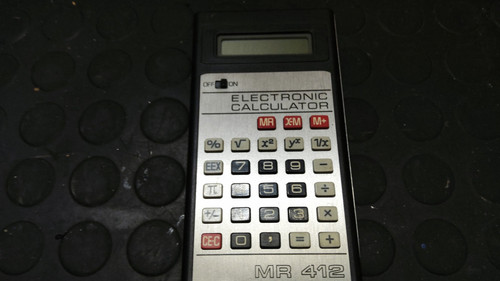 Taschenrechner ddr 412 veb - taschenrechner,