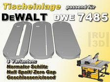 Tischeinlage, Einlage