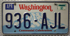Washington Nummernschild USA