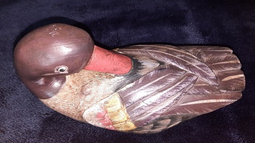 Holz ente mehrfarbig deko - mehrfarbig,,