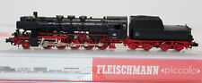 n5467, Alte Fleischmann Dampflok BR 50 662 Wannentender DB brü. Räder TOP OVP N
