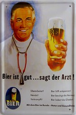 Blechschild Schild 20x30 cm -