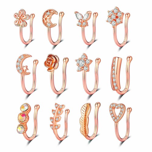 Nasenpiercing fake septum - nasenpiercing,