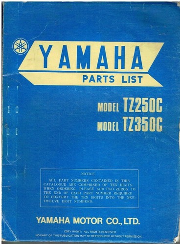 Yamaha tz250c tz350c - tz250c, &