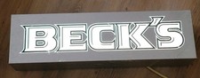 BECK'S  Leuchtreklame Box / XL