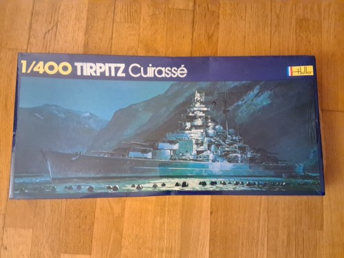 Heller 400 tirpitz cuirassé - 1:400,