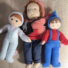 3 Puppen von Käthe Kruse Stoffpuppe Waldorfpuppe Plüsch