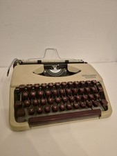 Olympia Splendid 33 Reiseschreibmaschine Metall 1960er QWERTZ, funktionsfähig