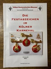 Köln Karneval Festkomitee Festabzeichen 2012 Dreiersatz Orden mit Katalog 2021
