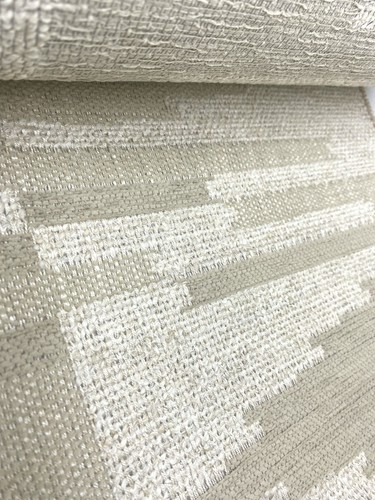 Meter beige gemusterter - 4,