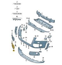 Original Luftführungsgitter