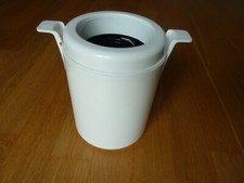 Alfi Flaschenkühler Sektkühler Weinkühler Vintage, weiß, 1 x Kühlakku