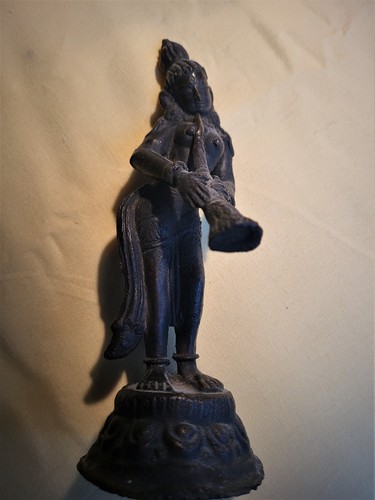 Hindu göttin bronzefigur - hindu,
