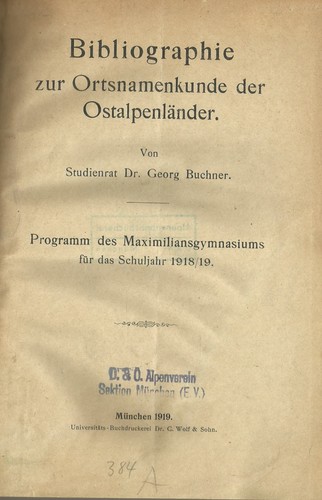 Bibliographie zur