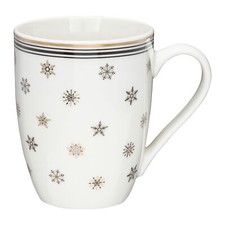Kaffee-Teebecher Kaffeetasse Weihnachtsbecher Tasse Gold Becher Porzellan 360 ml
