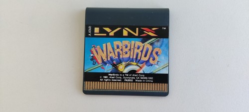 Warbirds atari lynx original - warbirds,
