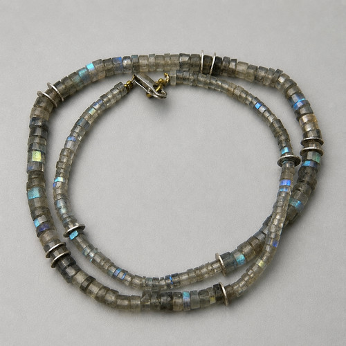 Mondsteinkette mit labradorit - mondsteinkette,