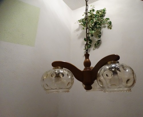 Zwei rustikale deckenlampen - zwei,
