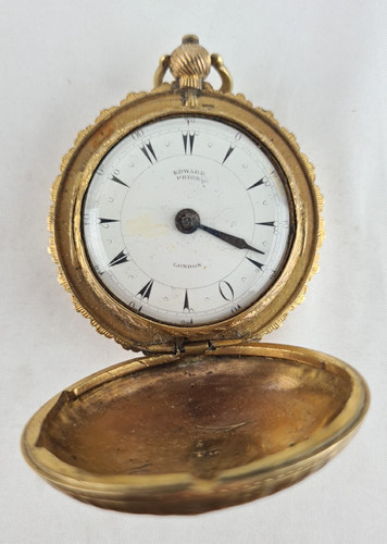 Antike spindel taschenuhr - spindel,